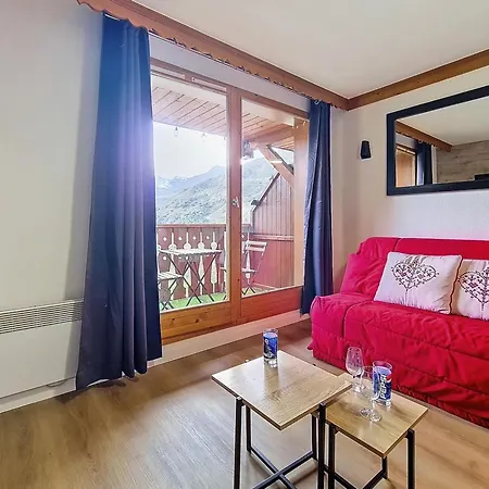 Apartment Renove 2p, Balcon Sud-ouest, Pied Des Pistes, Parking, Wifi, Non Fumeur. - Fr-1-344-1215