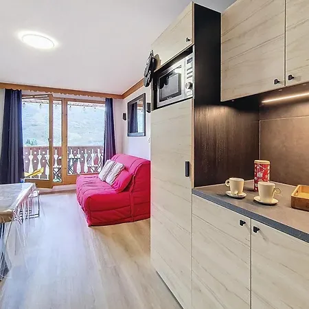 Apartment Renove 2p, Balcon Sud-ouest, Pied Des Pistes, Parking, Wifi, Non Fumeur. - Fr-1-344-1215